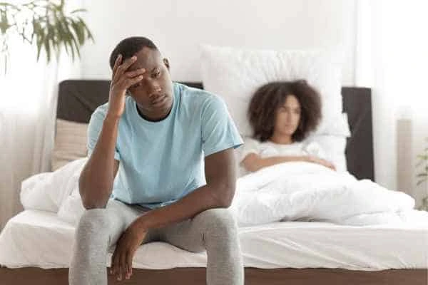 Man upset about ED symptoms Chester