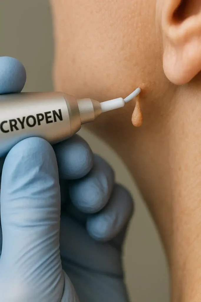 Cryopen for skin tags removal Chester speak to our team today!