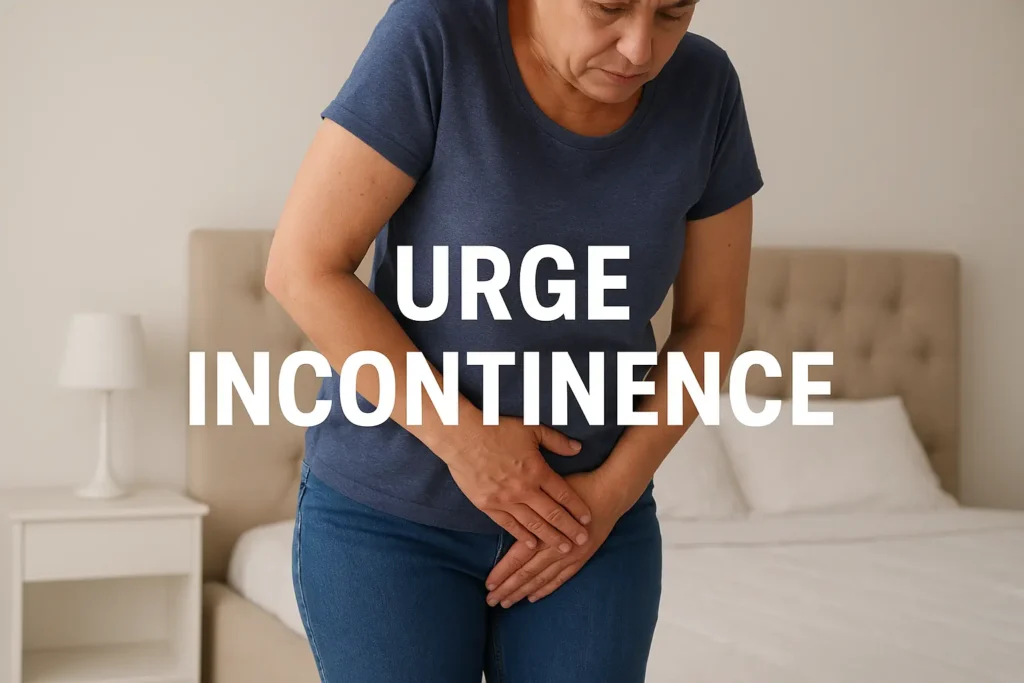 how to manage urge incontinence Chester symptoms