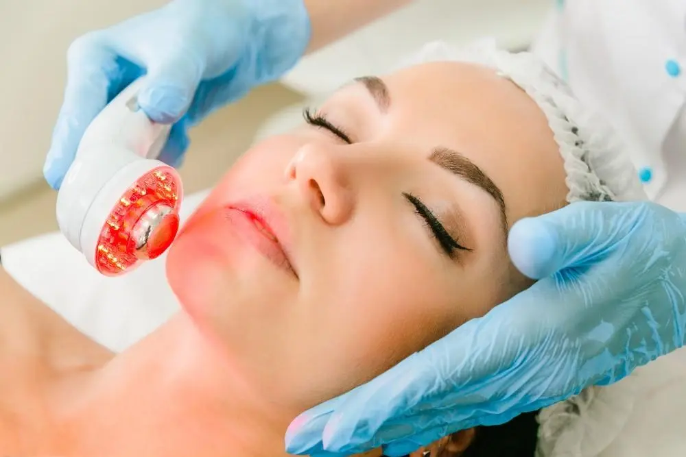 woman having non-surgical Morph8 treatment Chester