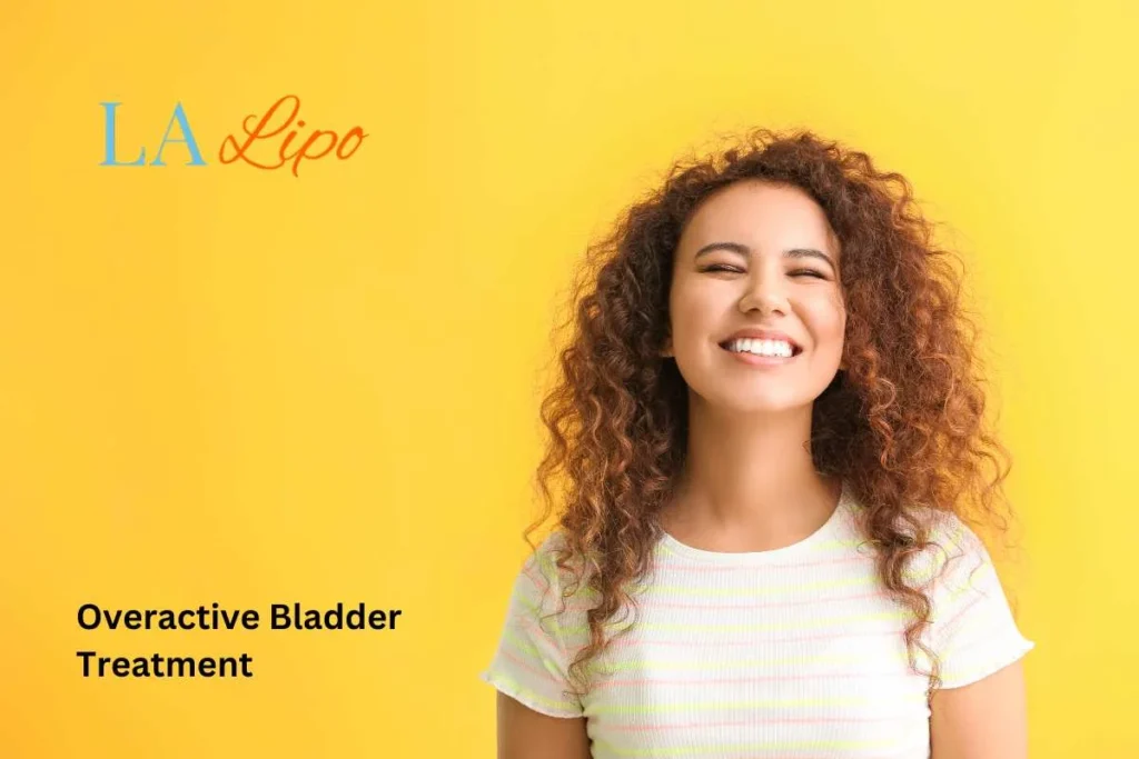 woman smiling about overactive bladder treatment Chester solutions