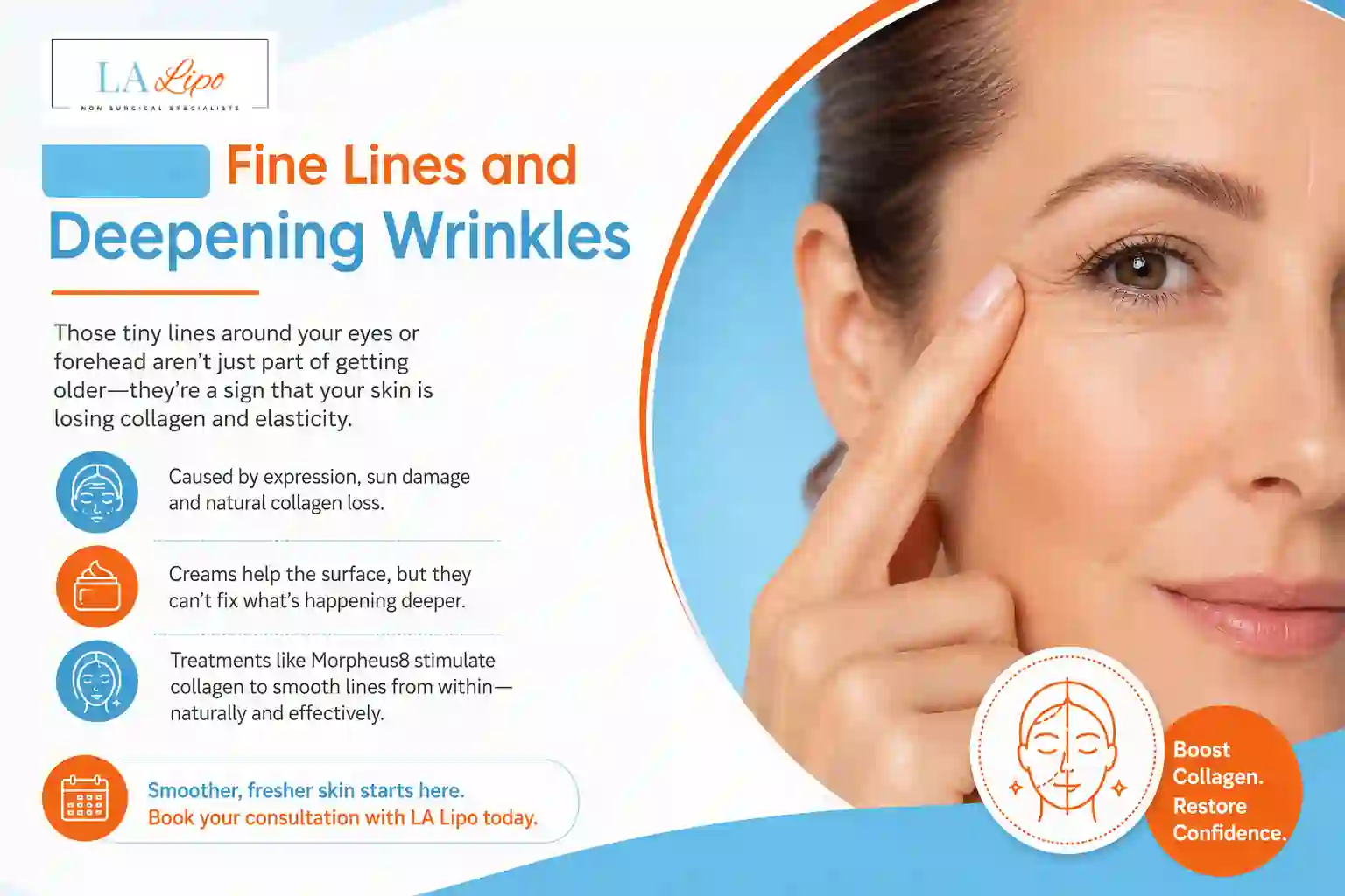 Sign #2: Fine Lines and Deepening Wrinkles Chester